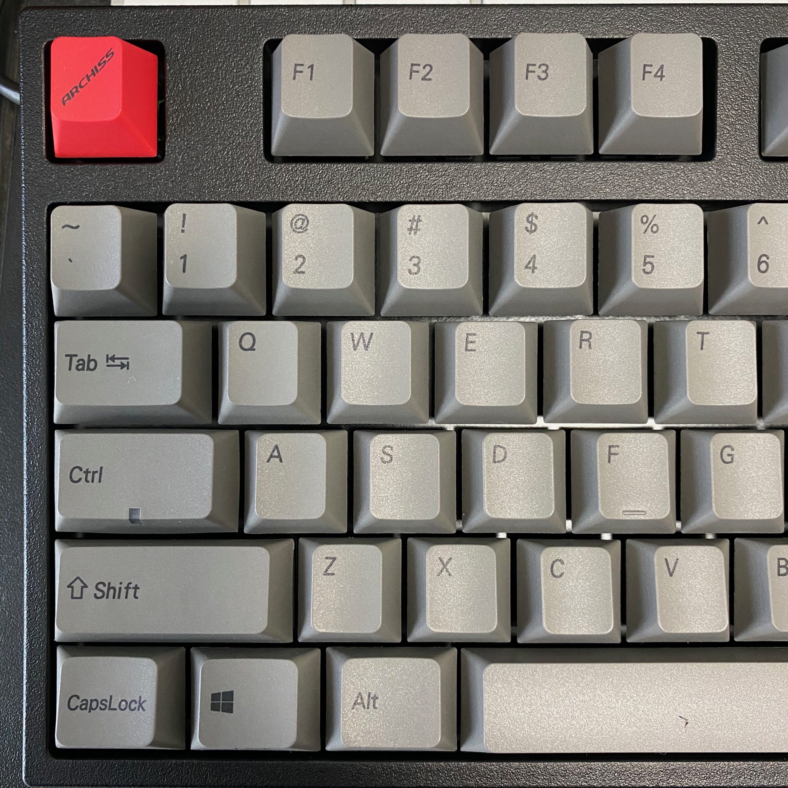 新しいキーボード到着
