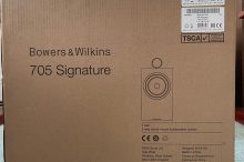 B&W 705S2 Signature箱